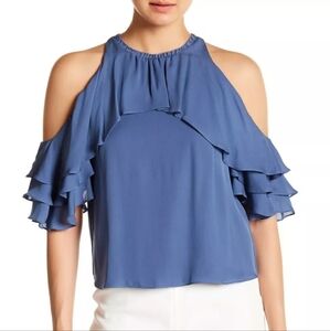 Alice + Olivia Idalla Silk Blouse Size XS